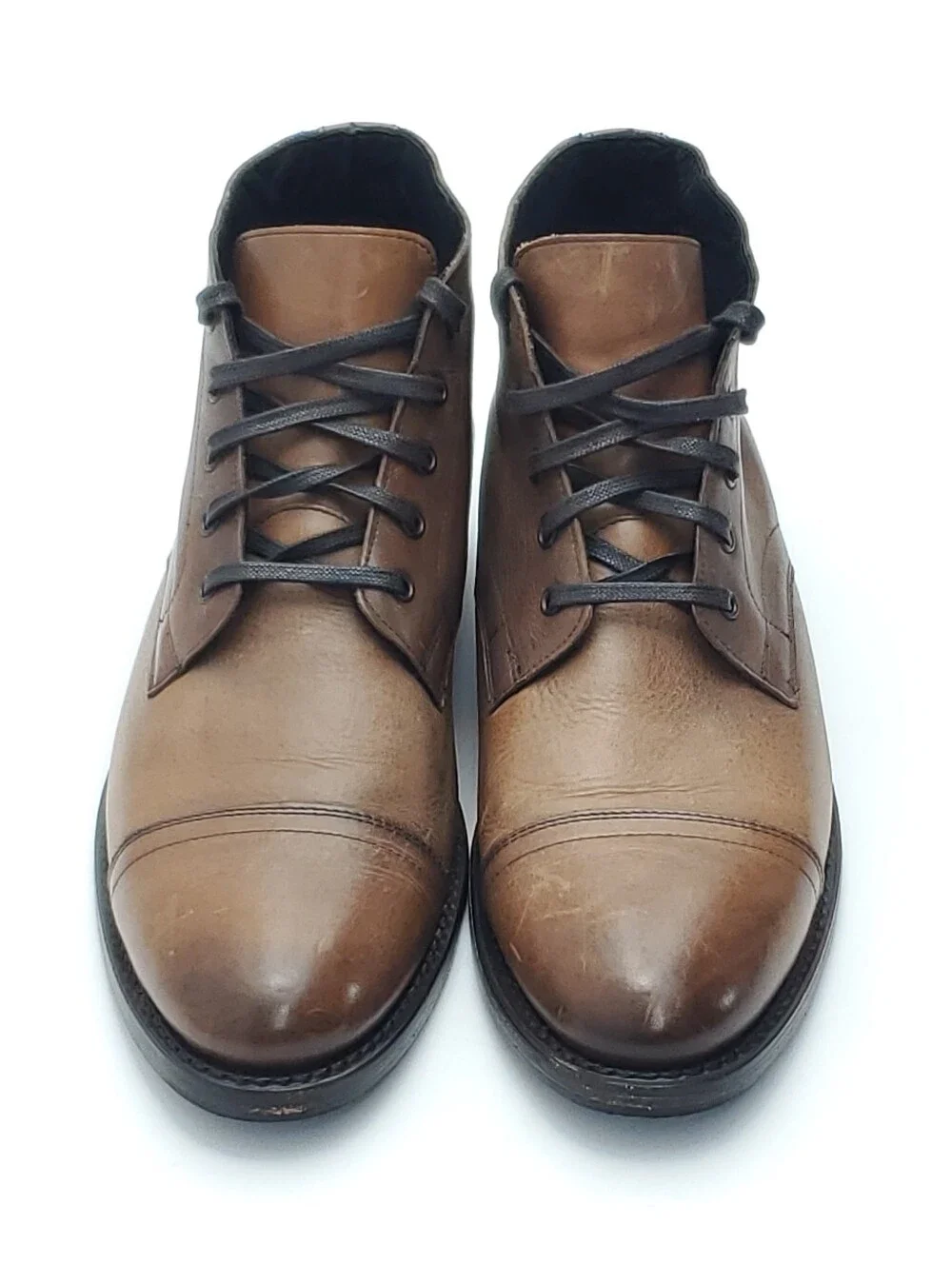Thursday Boot Cadet Cap Toe Leather Boots Walnut/Brown Men’s Handcrafted Size 11